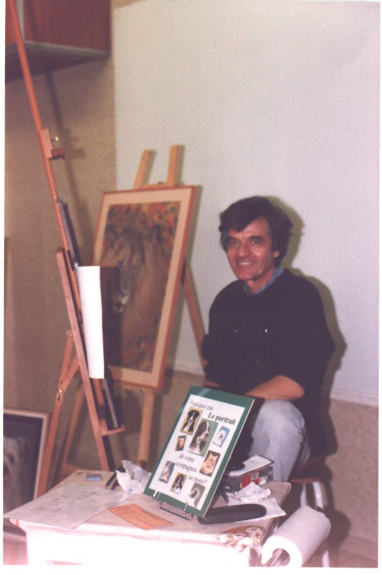 L'artiste au travail